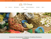 Tablet Screenshot of edi-global.com